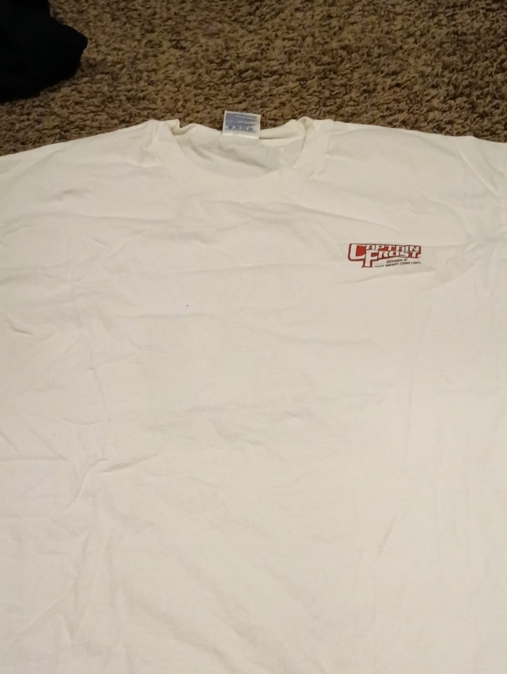 Vintage Captain Frost Promotional Coors Light T-shirt